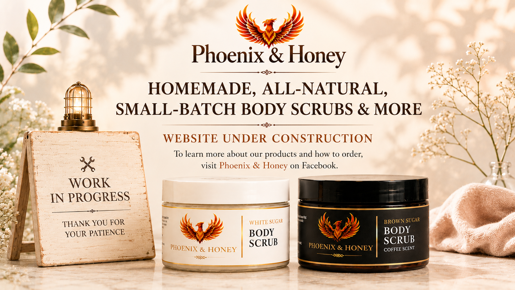 Phoenix & Honey Under Construction